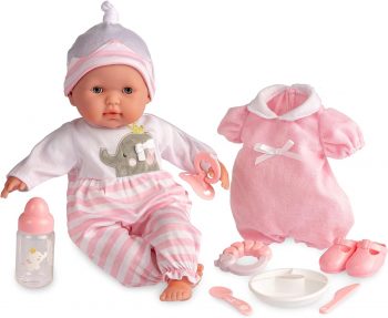 15″ Realistic Soft Body Baby Doll with Open/Close Eyes | JC Toys – Berenguer... 15″ Realistic Soft Body Baby Doll with Open/Close Eyes | JC Toys – Berenguer...