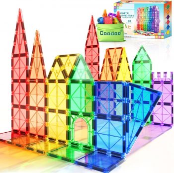 Magnetic Tiles Kids Toys STEM Magnet Toys for Toddler Magnetic Blocks Building Toys Preschool... Magnetic Tiles Kids Toys STEM Magnet Toys for Toddler Magnetic Blocks Building Toys Preschool...