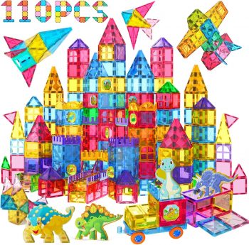 Jasonwell Magnetic Tiles Building Blocks Set for Boys Girls Preschool Educational Magnet Construction... Jasonwell Magnetic Tiles Building Blocks Set for Boys Girls Preschool Educational Magnet Construction...