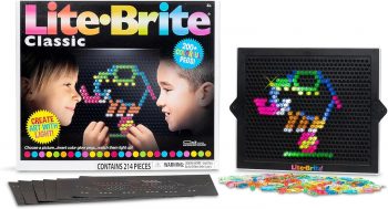 Lite Brite Classic, Favorite Retro Toy – Create Art with Light, STEM, Educational Learning, Holiday, Birthday, Gift, Boys, Kid, Toddler, Girls Age 4+ Lite Brite Classic, Favorite Retro Toy – Create Art with Light, STEM, Educational Learning, Holiday, Birthday, Gift, Boys, Kid, Toddler, Girls Age 4+