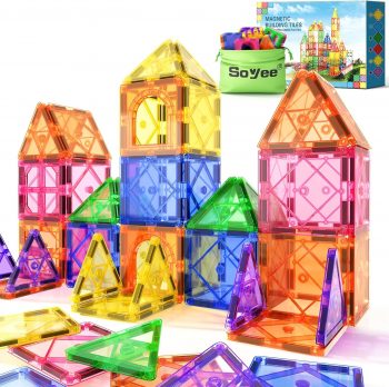 Magnetic Tiles Toddler Toys Magnetic Building Blocks for Kids Ages 3-12 STEM Educational Toys... Magnetic Tiles Toddler Toys Magnetic Building Blocks for Kids Ages 3-12 STEM Educational Toys...