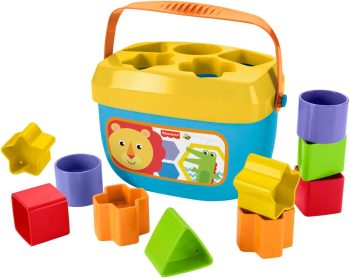 Fisher-Price Stacking Toy Baby’s First Blocks Set of 10 Shapes for Sorting Play for Infants Ages 6+ Months Fisher-Price Stacking Toy Baby’s First Blocks Set of 10 Shapes for Sorting Play for Infants Ages 6+ Months