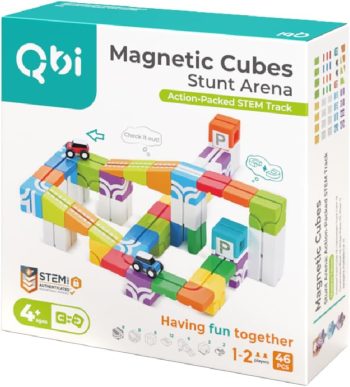 QBI Magnetic Blocks STEM Building Toys for Kids Ages 4-8 | 3D Magnetic Building Blocks with 2 Cars | Educational Montessori Sensory Cubes for Boys & Girls | Birthday Gift for Age 3 4 5 6 7 8 (46PCS) QBI Magnetic Blocks STEM Building Toys for Kids Ages 4-8 | 3D Magnetic Building Blocks with 2 Cars | Educational Montessori Sensory Cubes for Boys & Girls | Birthday Gift for Age 3 4 5 6 7 8 (46PCS)